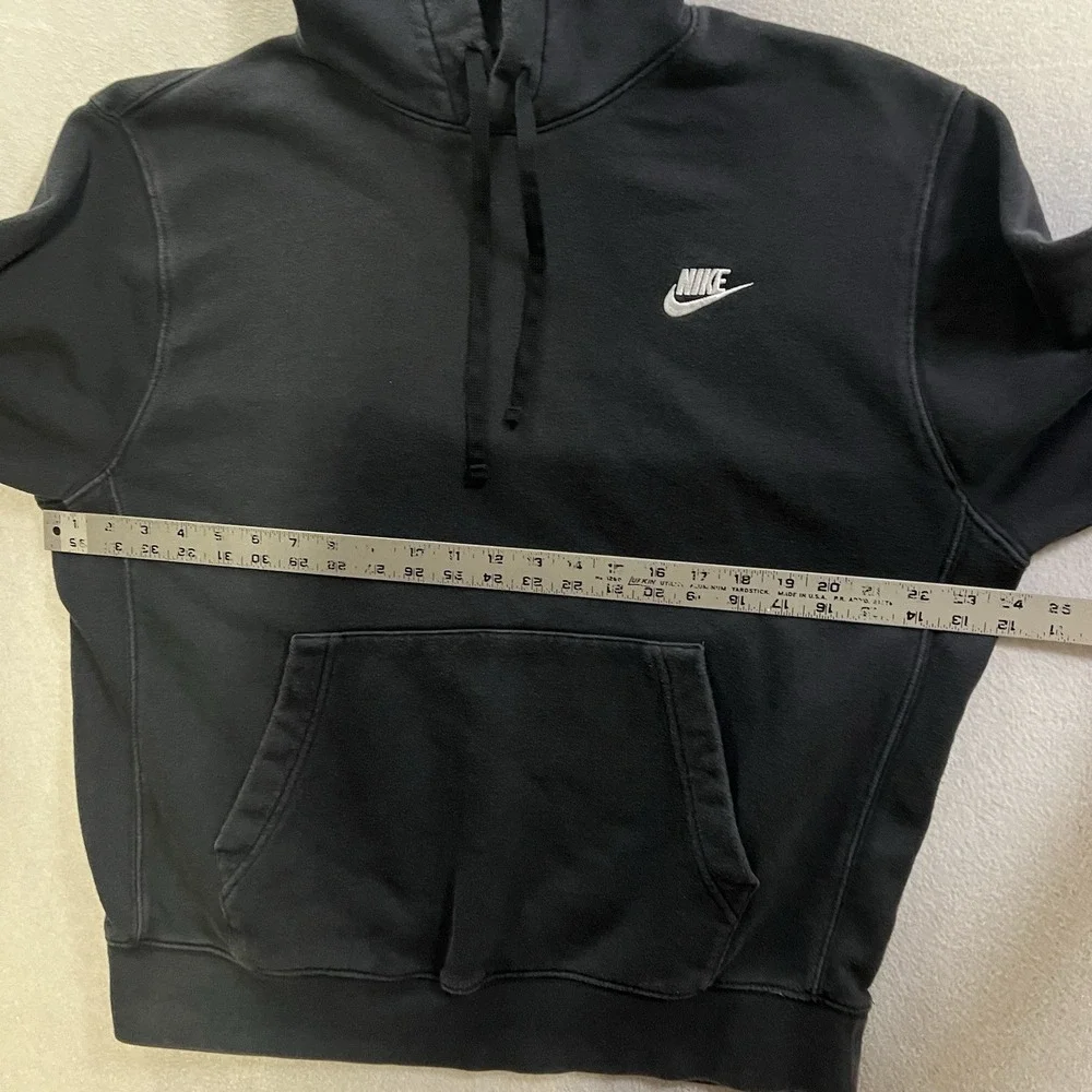 Nike Sportswear NSW Club Fleece Hoodie Men's Size Large Black Swoosh BV2654-010